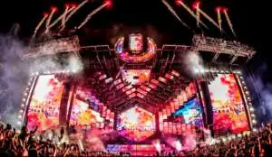illustartion photo Ultra Music Festival UMF miami djlittleg