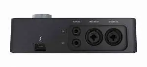 photo face arriere interface thunderbolt 3 apollo Arrow vu metre digital bouton de control home sutdio