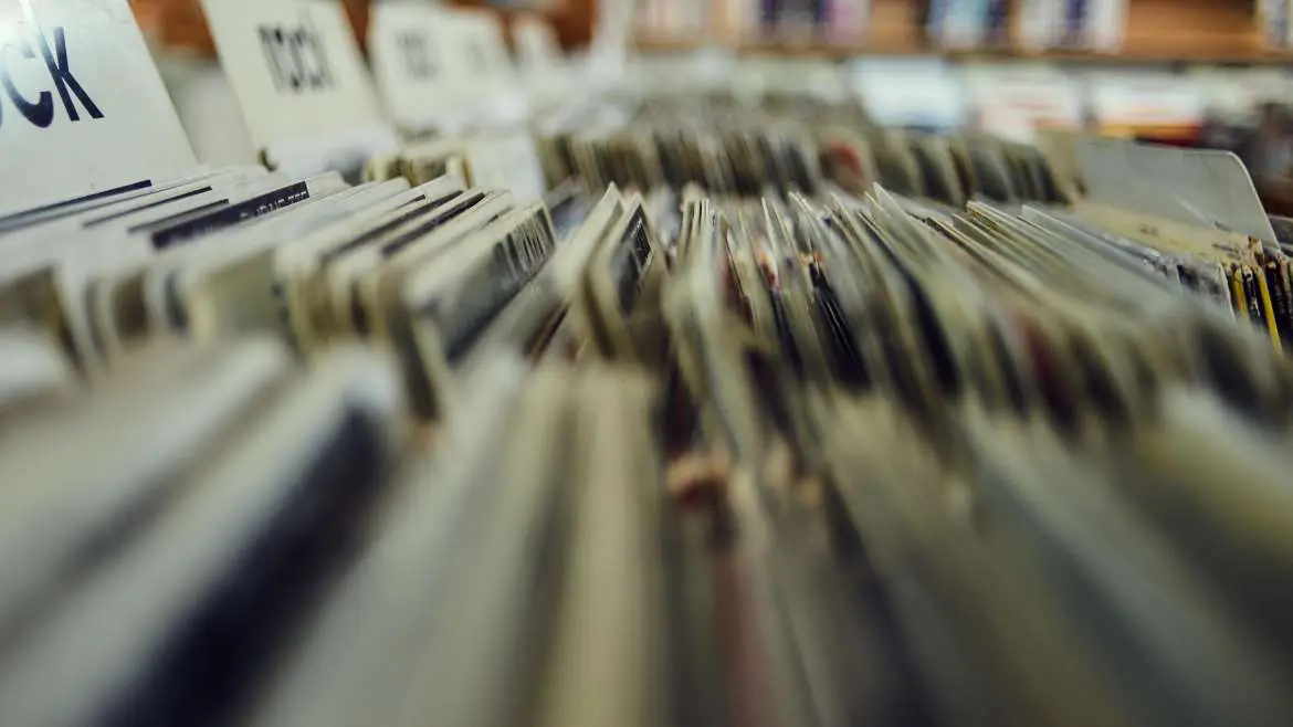 Bar à vinyles