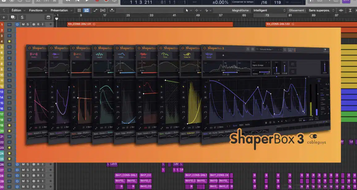 Shaperbox 3 le meilleur effet de modulation