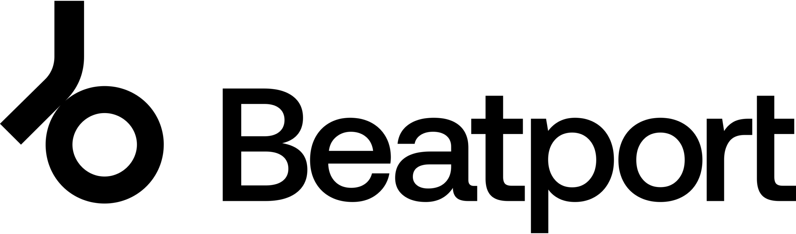 Beatport - Logo noir Votre musique disponible sur Beatport avec notre service de distribution.
