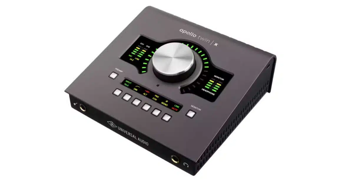 Apollo twin x Quad Universal Audio à moins de 749 euros : une interfaces audio Thunderbolt 3 survitaminée qui fait tourner tout votre studio
