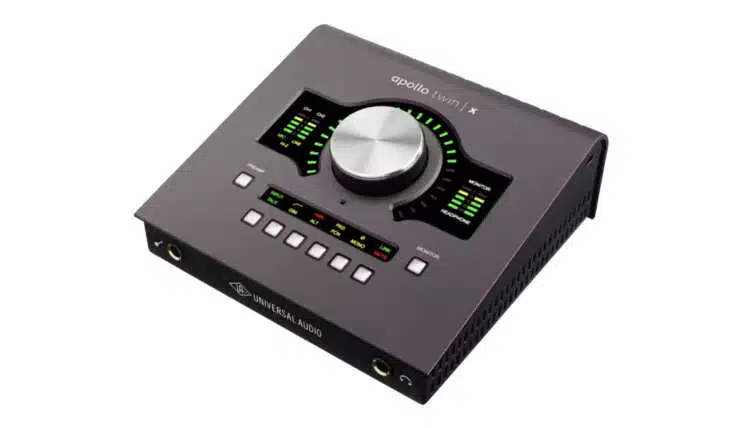 Apollo twin x Quad Universal Audio à moins de 749 euros : une interfaces audio Thunderbolt 3 survitaminée qui fait tourner tout votre studio