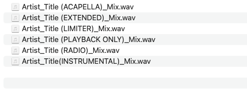 la nomenclature mastering